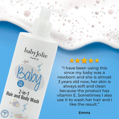 Hair and Body Wash | 7.5oz (221ml) - Baby Jolie Paris