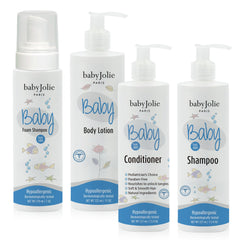 Baby Bath 4 - Pieces Bundle - Baby Jolie Paris