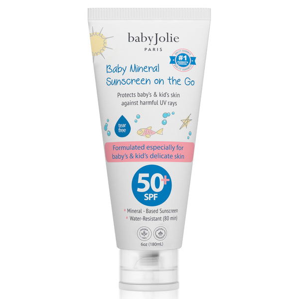Baby Mineral Sunscreen SFP 50 - 6oz by Baby Jolie - Baby Jolie Paris