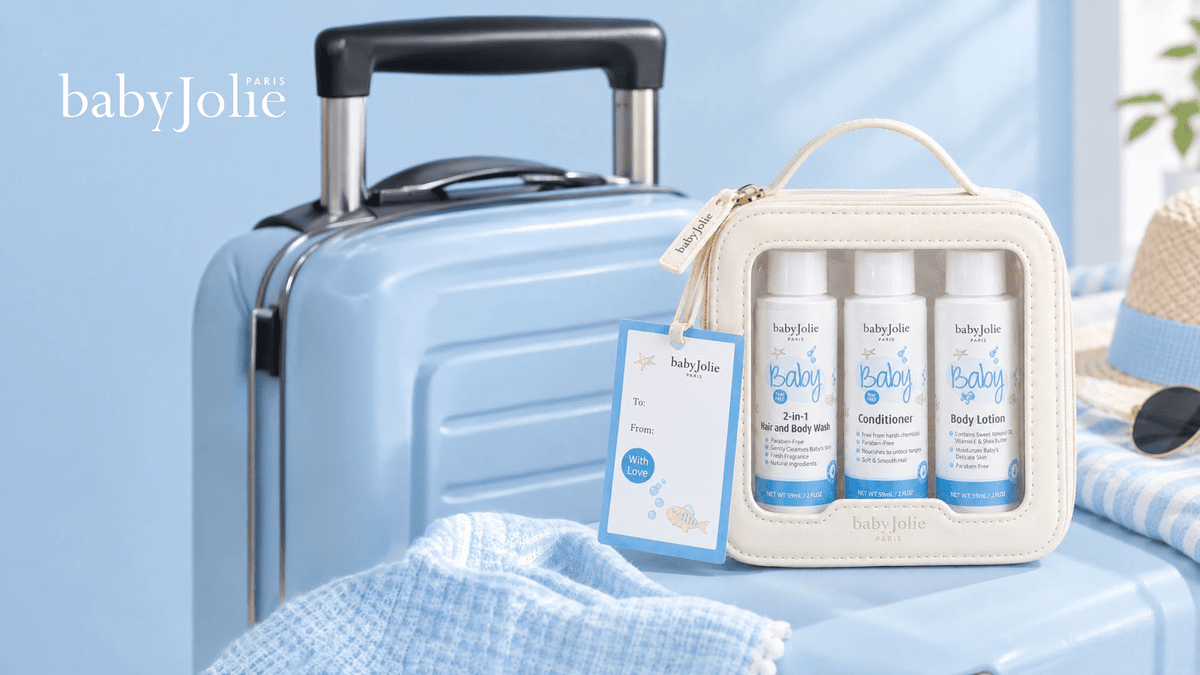 Traveling With Baby Made Easier: A Stress-Free Guide to Bath Time Essentials - Baby Jolie Paris