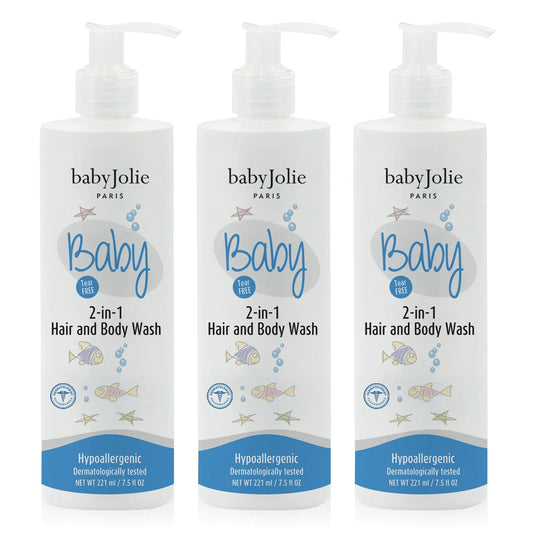 2 - in - 1 Hair and Body Wash | 3 Pack - Baby Jolie Paris
