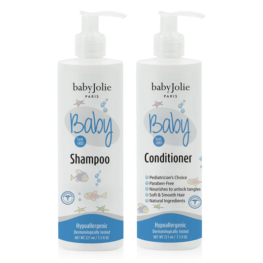 Baby Shampoo & Conditioner | Baby Bath Set - Baby Jolie Paris