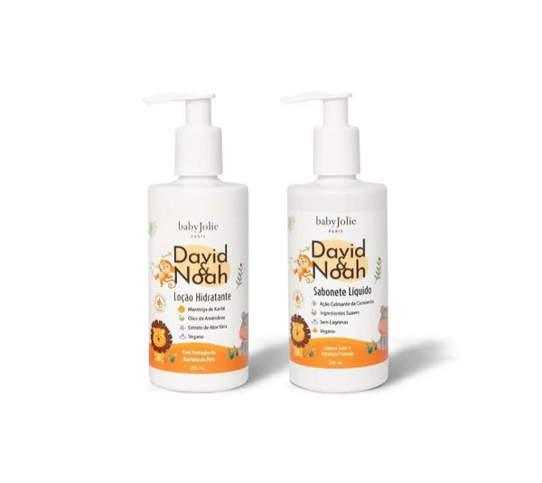 David & Noah By Baby Jolie - Lotion + Body Wash Bundle - Baby Jolie Paris