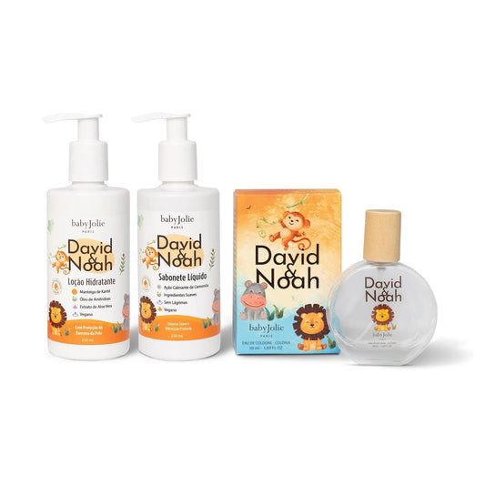 David & Noah By Baby Jolie - Lotion + Body Wash + Perfume Bundle - Baby Jolie Paris