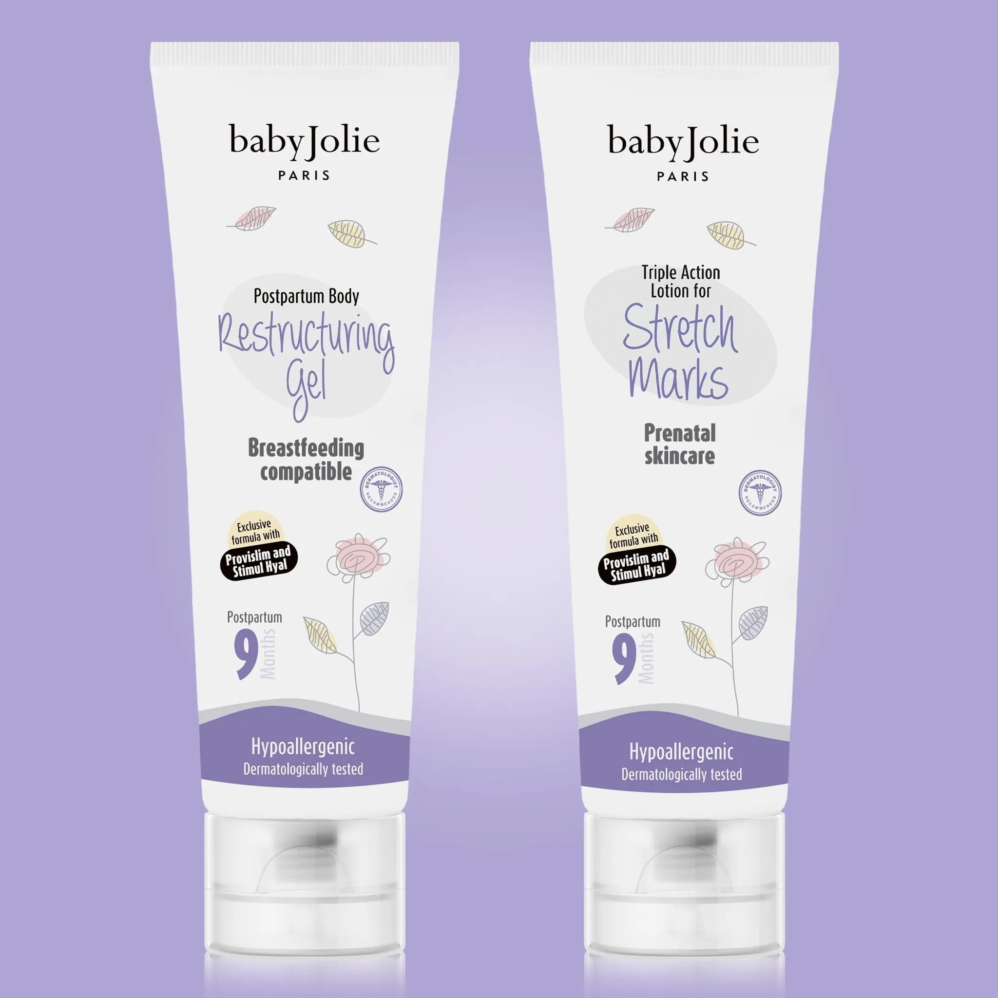 Restructuring Gel & Stretch Marks Triple Action | Mom Care Bundle - Baby Jolie Paris