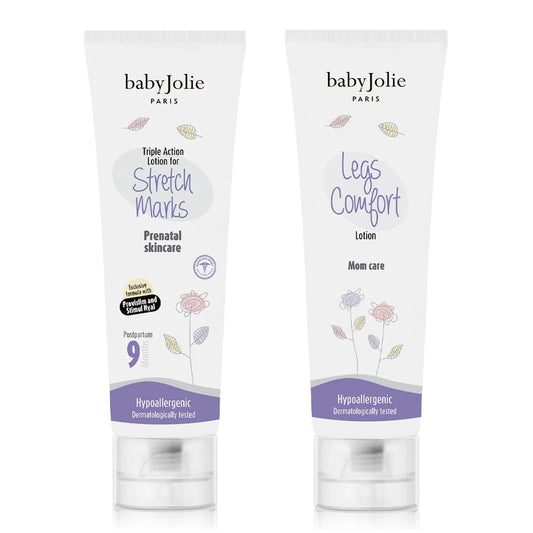 Stretch Marks Cream & Legs Comfort | Mom Care Bundle - Baby Jolie Paris