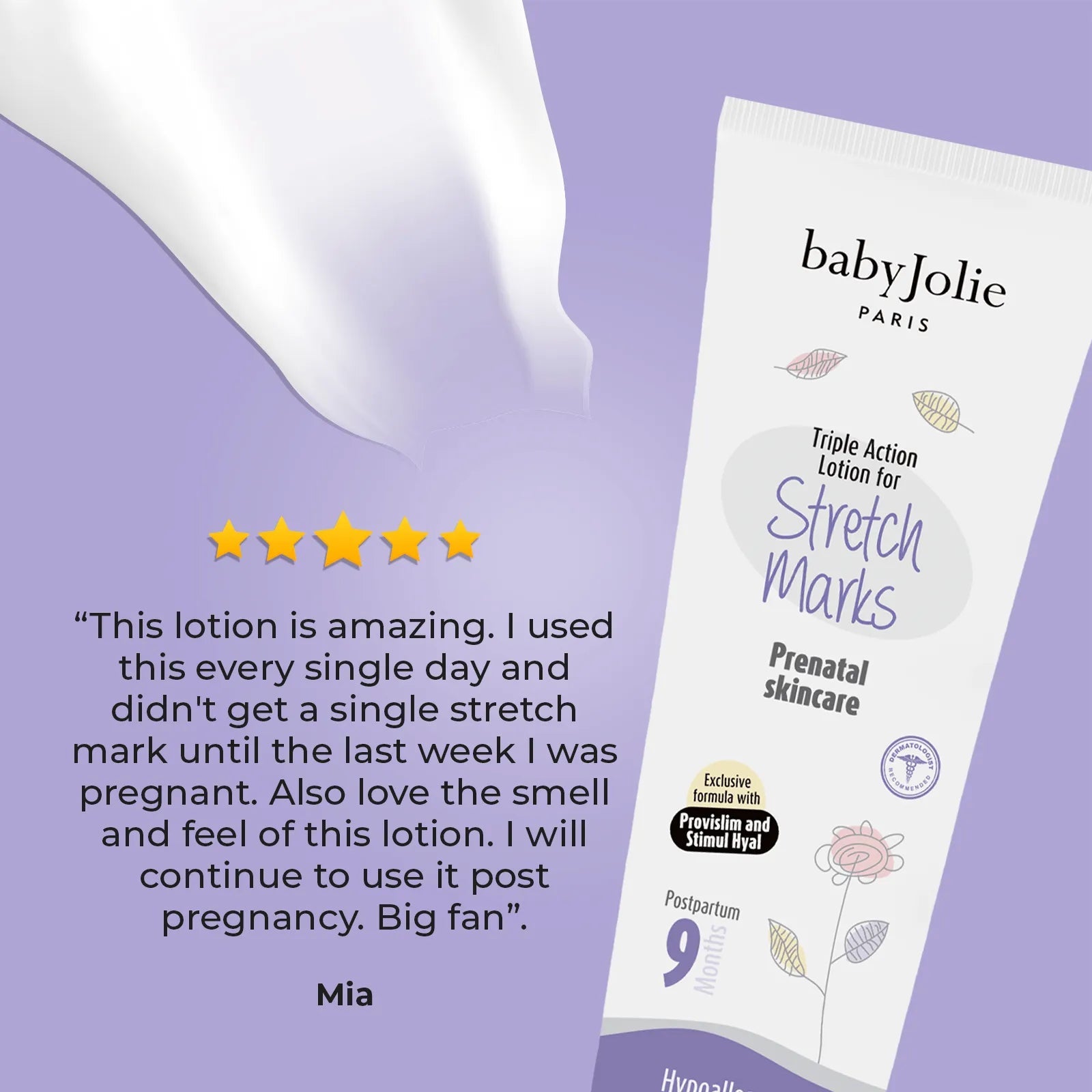 Stretch Marks Cream | Triple Action for Pregnancy - Baby Jolie Paris