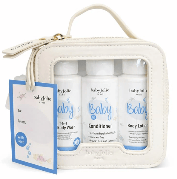 Travel Kit (2 in 1 Hair And Body Wash, Body Lotion, Conditioner) - Baby Jolie Paris