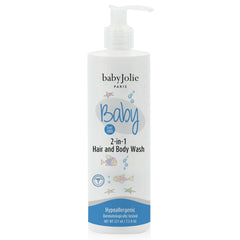 Baby Full Collection Bundle | Baby Shampoo, 7.5oz (221ml) + Baby Conditioner, 7.5oz (221ml) + Body Lotion, 11oz (325ml) + Foam Shampoo, 7oz (210ml) + Baby 2 In 1 Hair And Body Wash, 7.5oz (221ml) + Baby Mineral Sunscreen, 6oz (180ml) - Baby Jolie Paris