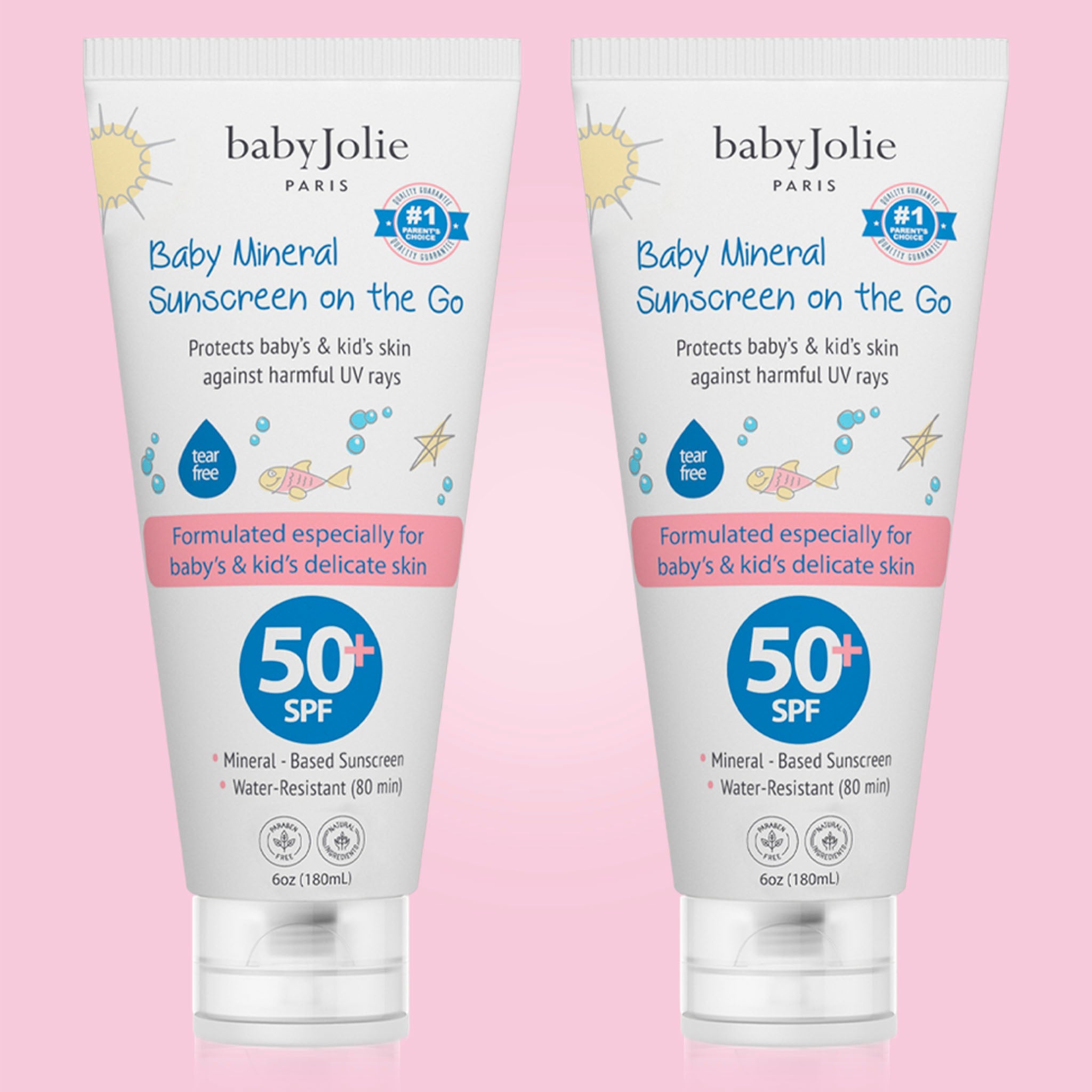 Baby Jolie Baby Mineral Sunscreen Lotion for Baby & Kids SPF 50
