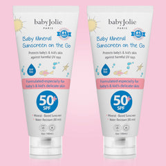 Baby Mineral Sunscreen, 6oz | 2 pack - Baby Jolie Paris