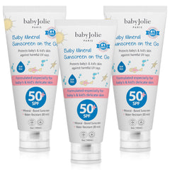 Baby Mineral Sunscreen, 6oz | 3 pack - Baby Jolie Paris