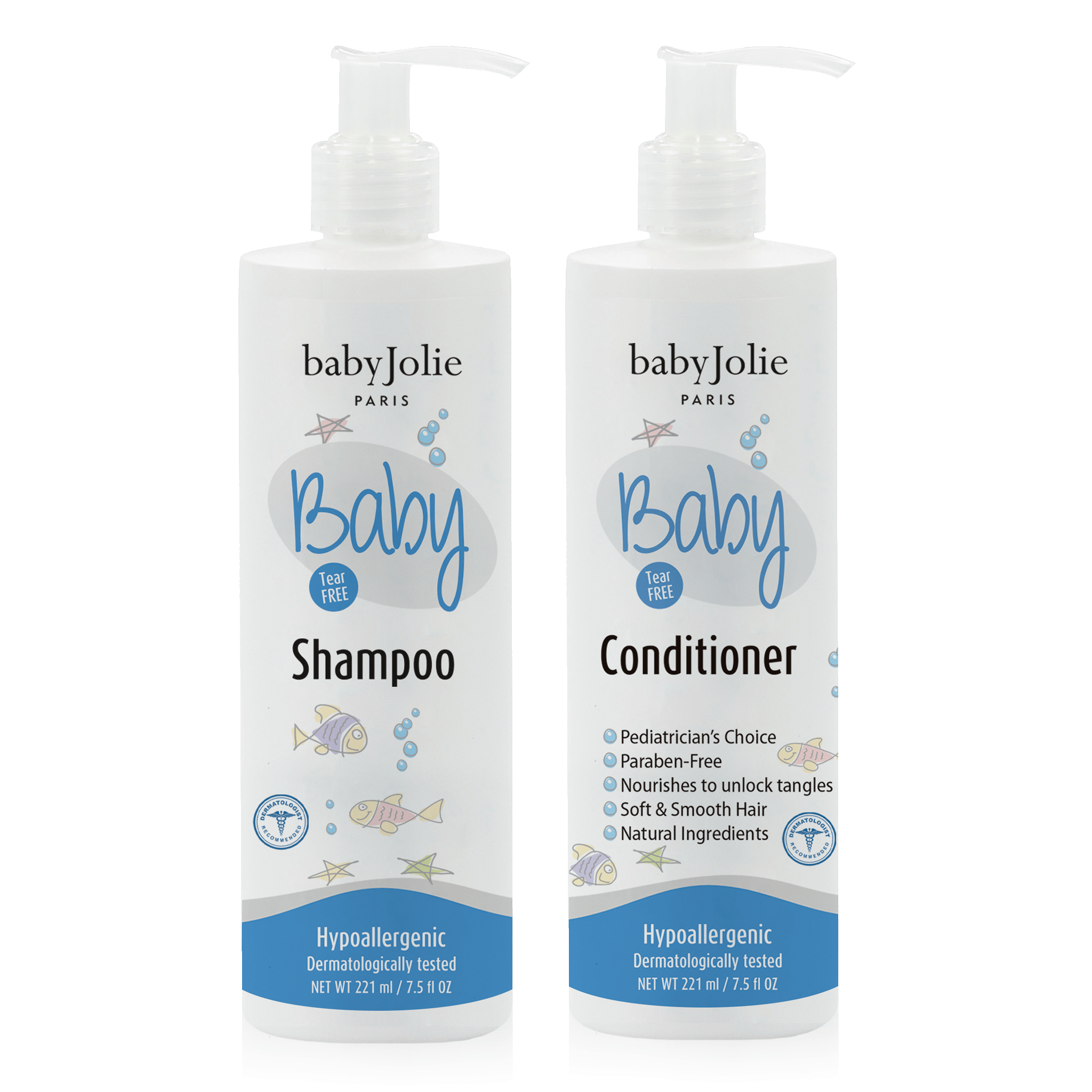 Baby Shampoo & Conditioner  Tear Free – Baby Jolie Paris